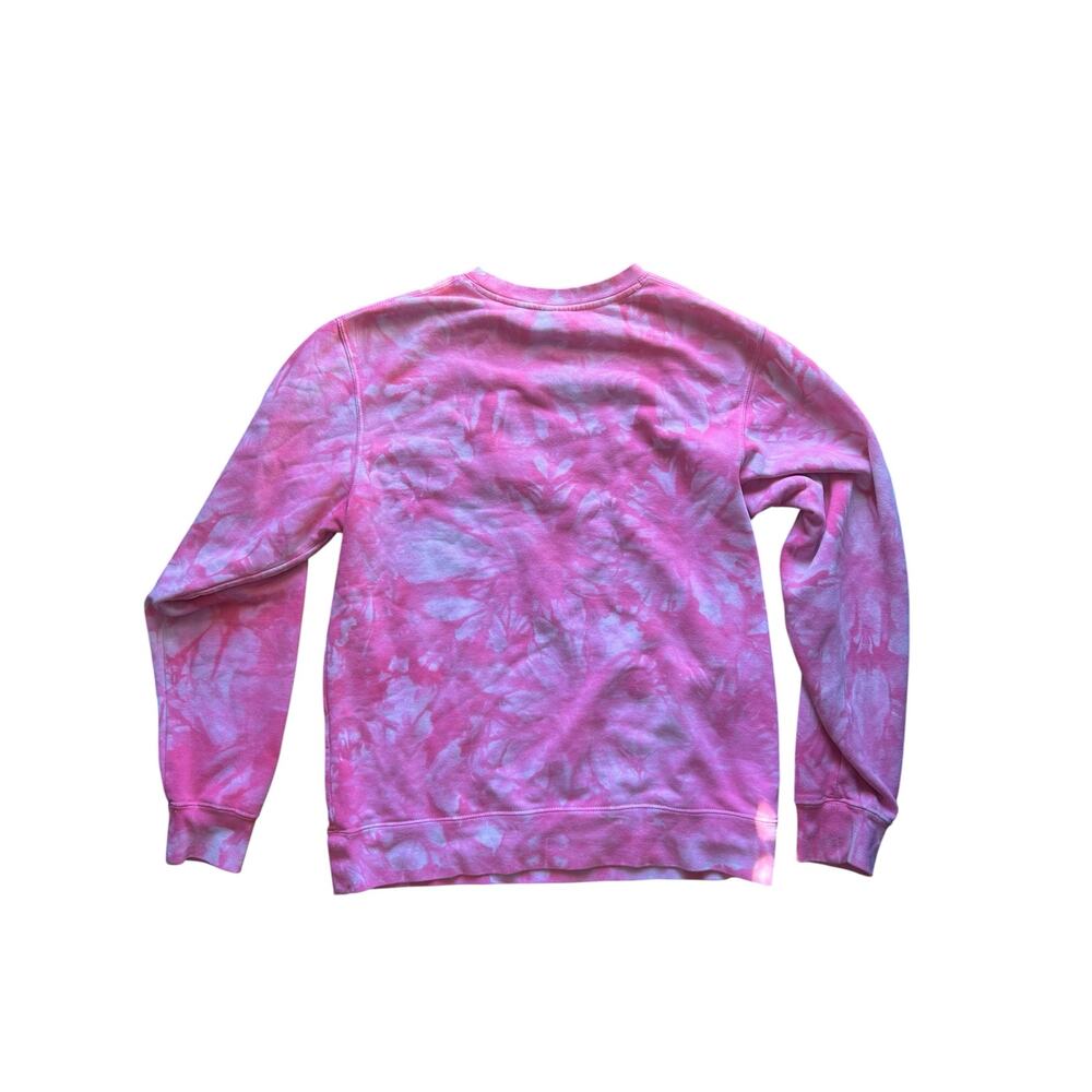 Independent Trading Co. Onyx Weightliftng Tie Dye Sweatshirt Size Small Oversize - Picture 3 of 3